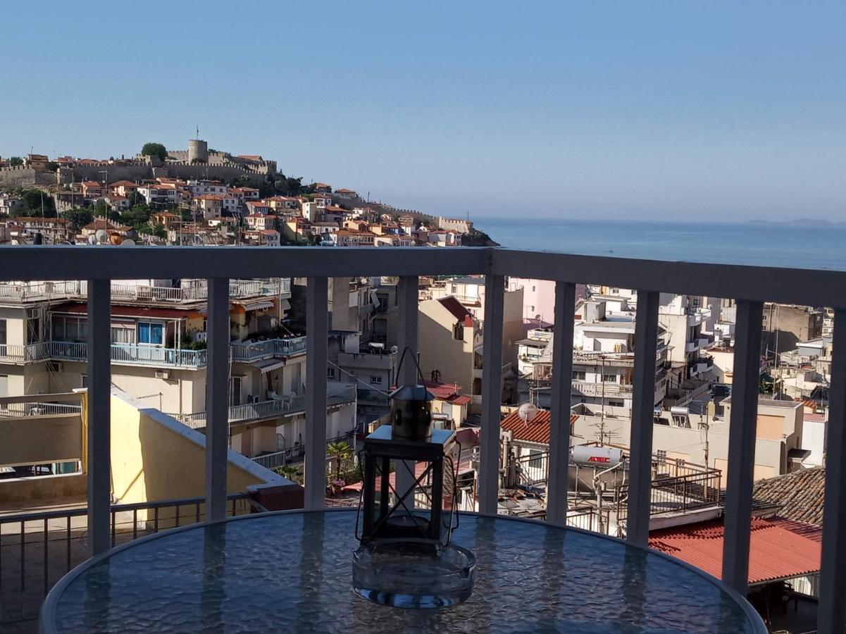 Castle View Apartment Kavala Exterior foto